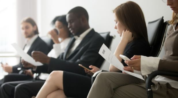 job interview line